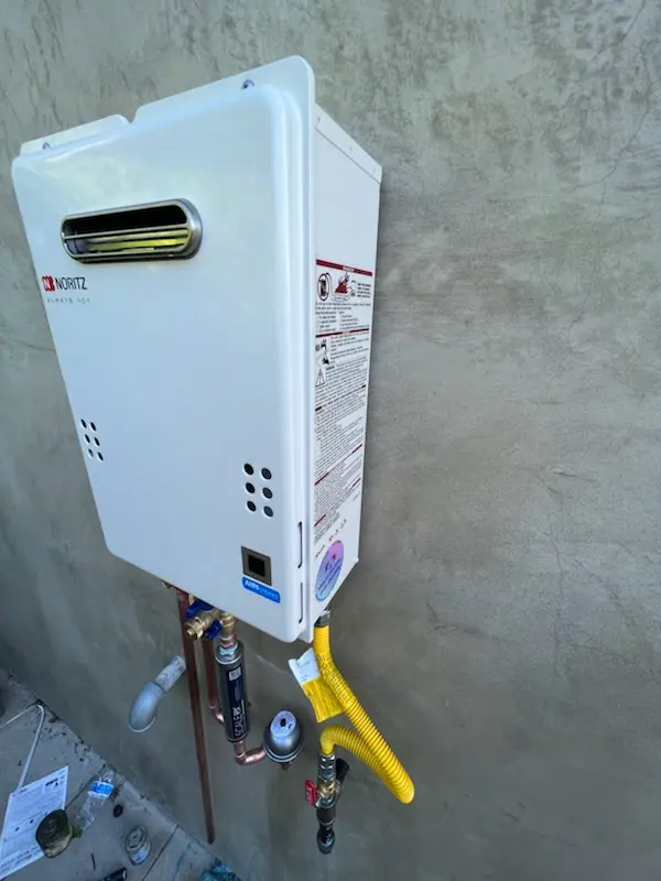 Tankless water heater installation for Caldwell's Creek homes